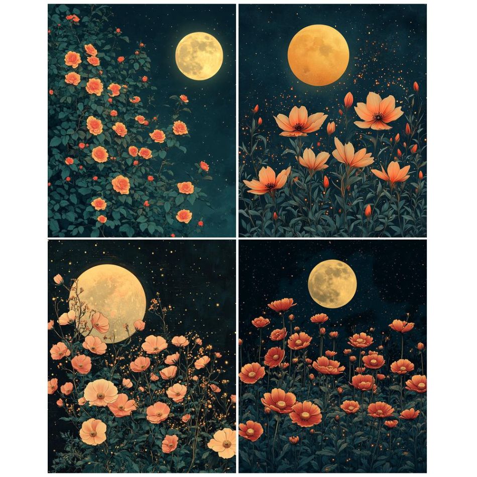 Resin Craft Ideas - CHENISTORY Flower Diamond Painting Kits For