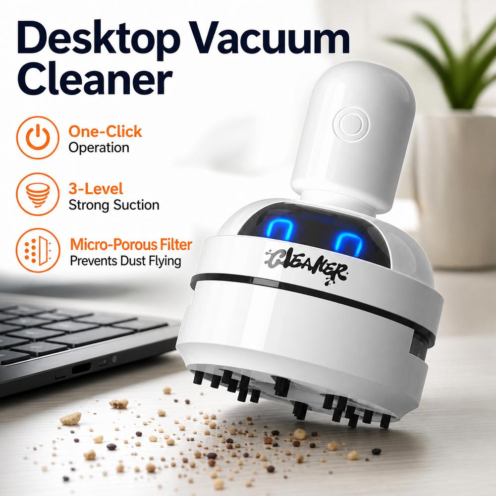Vacuum Chamber Small - Quiet Desktop Mini Vacuum Cleaner 3