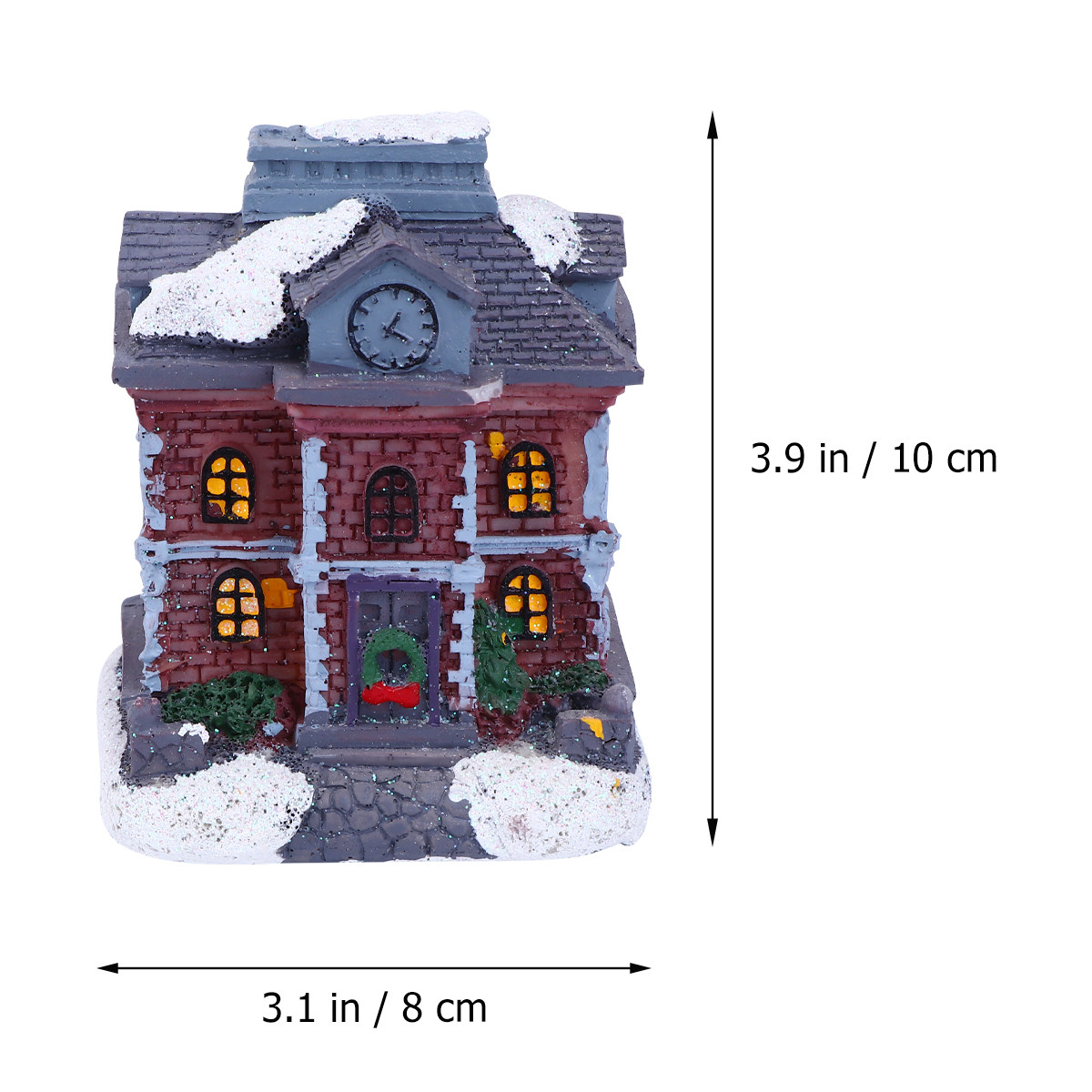 Glowing Christmas House Orname - Resin Craft Ideas ulasan dan harga