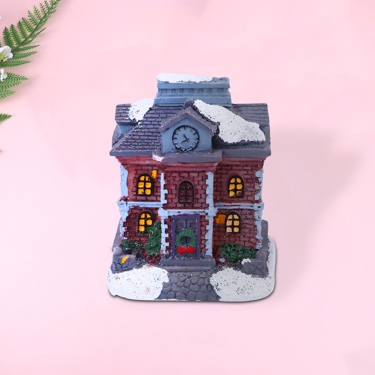 Glowing Christmas House Orname - Resin Craft Ideas ulasan dan harga
