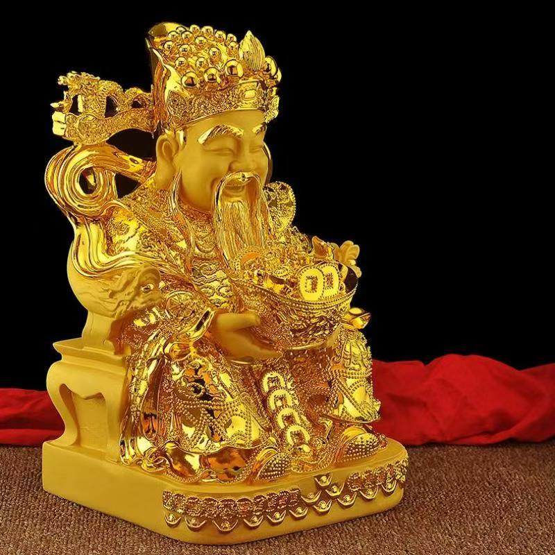 Feng Shui Gold God of Wealth L - Resin Crafts ulasan dan harga