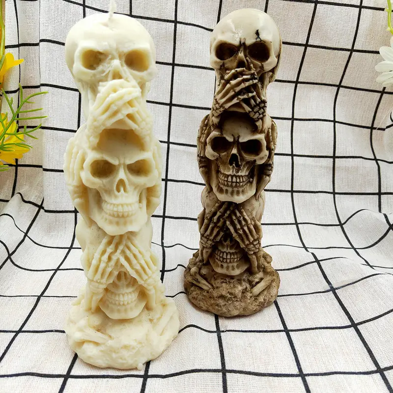 New Design 3D Skull Pumpkin Si - Resin Craft Ideas ulasan dan harga