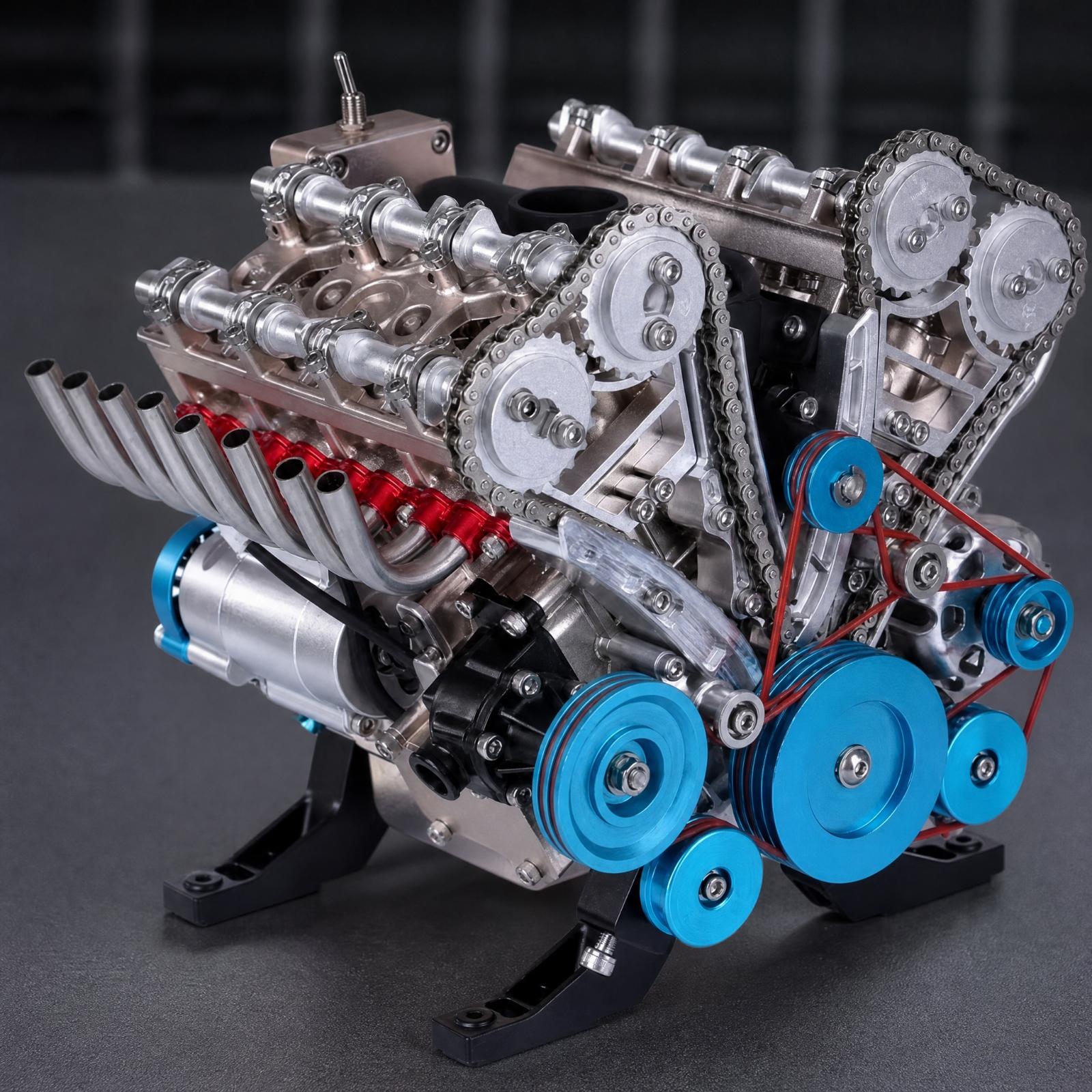 Vintage Style Engine Figurine  - Resin Craft Workshop ulasan dan harga