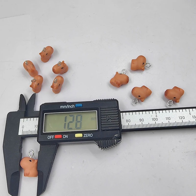 10pcs Cute Small Capybara Char - Resin Crafts Diy ulasan dan harga
