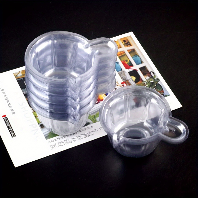 120Transparent Plastic Resin M - Mixing Cup Silicone ulasan dan harga