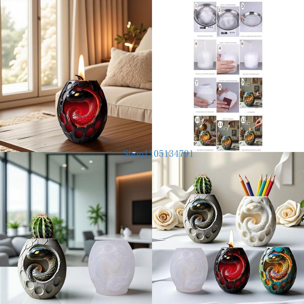 98km Reusable Silicone Snake M - Resin Craft Ideas ulasan dan harga