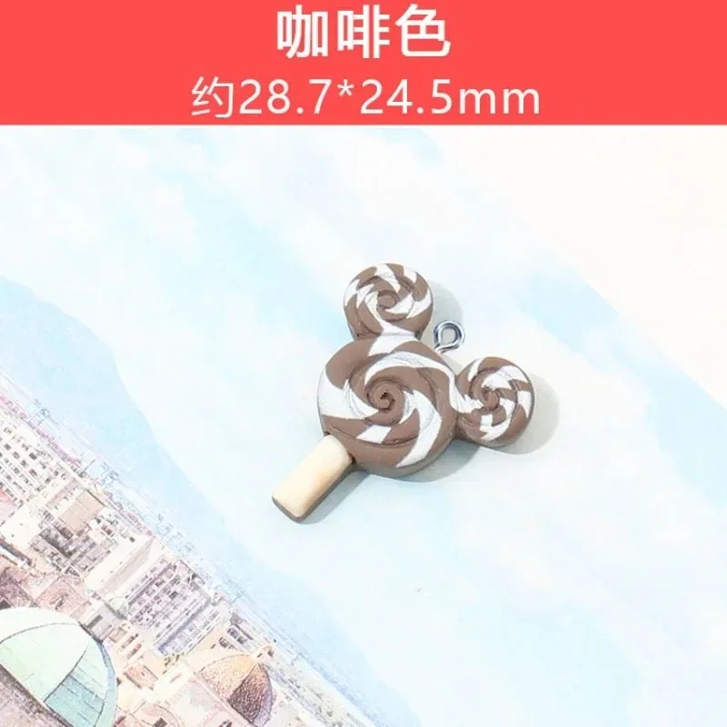 10Pcs Kawaii Mouse Lollipop Re - Resin Crafts Diy ulasan dan harga