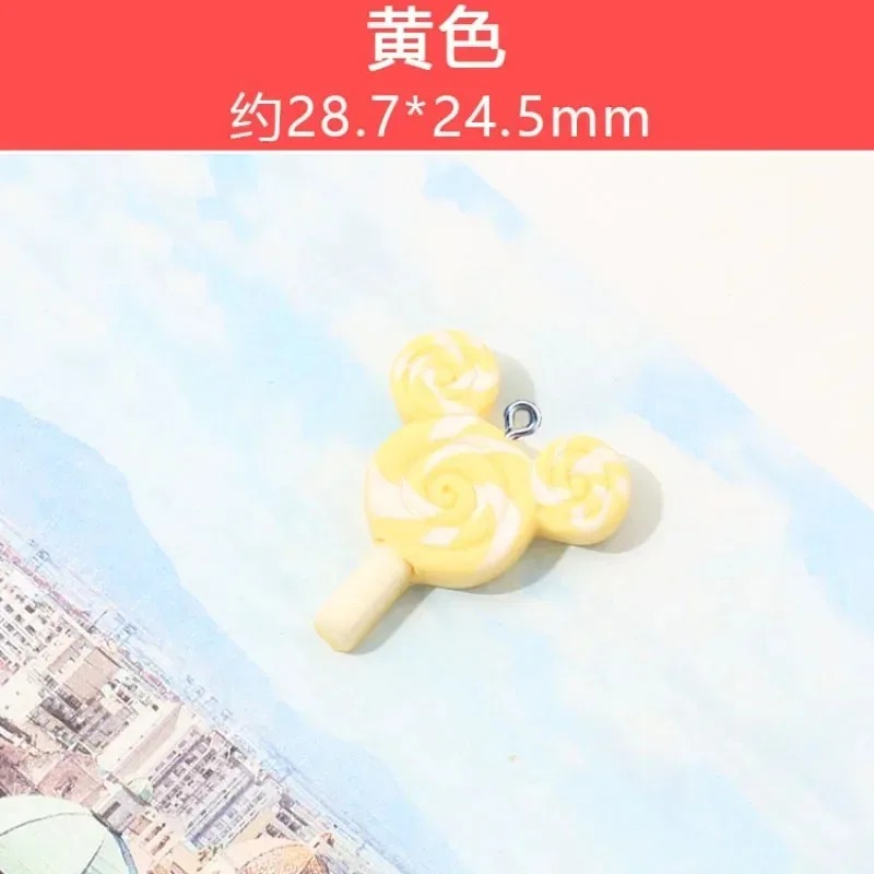 10Pcs Kawaii Mouse Lollipop Re - Resin Crafts Diy ulasan dan harga
