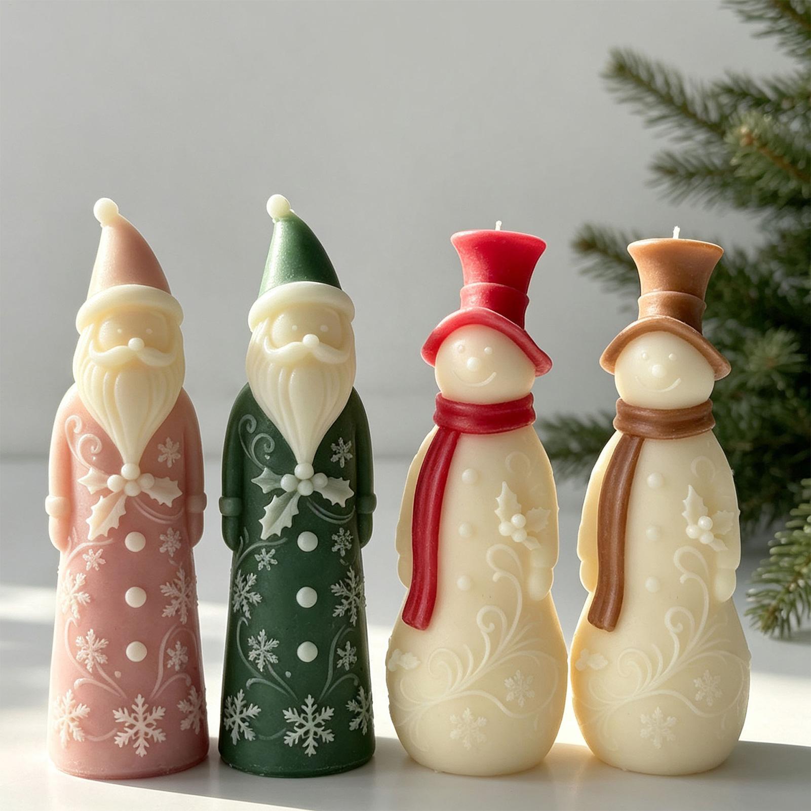 Candle Molds 3D Christmas Craf - Resin Craft Workshop ulasan dan harga