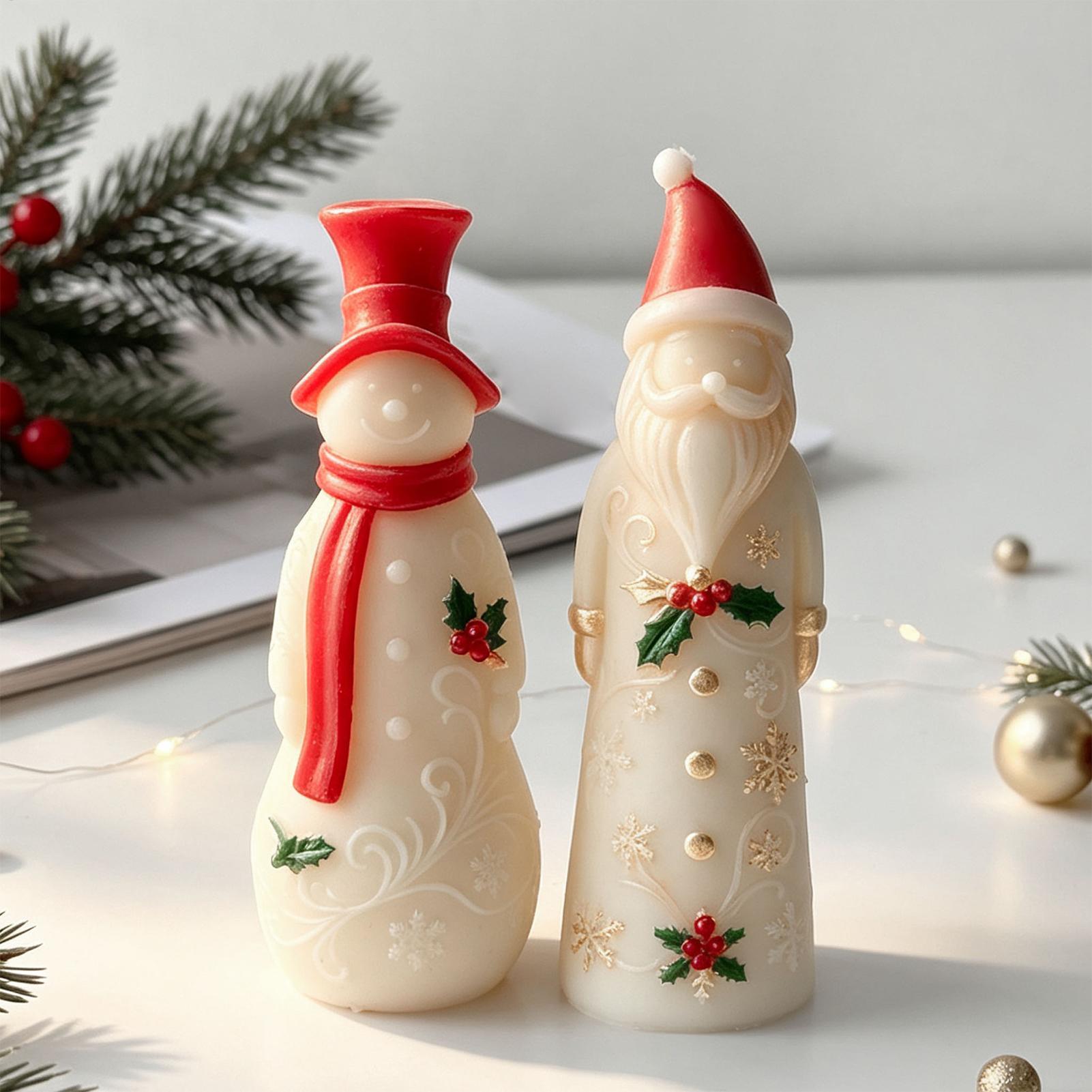 Candle Molds 3D Christmas Craf - Resin Craft Workshop ulasan dan harga
