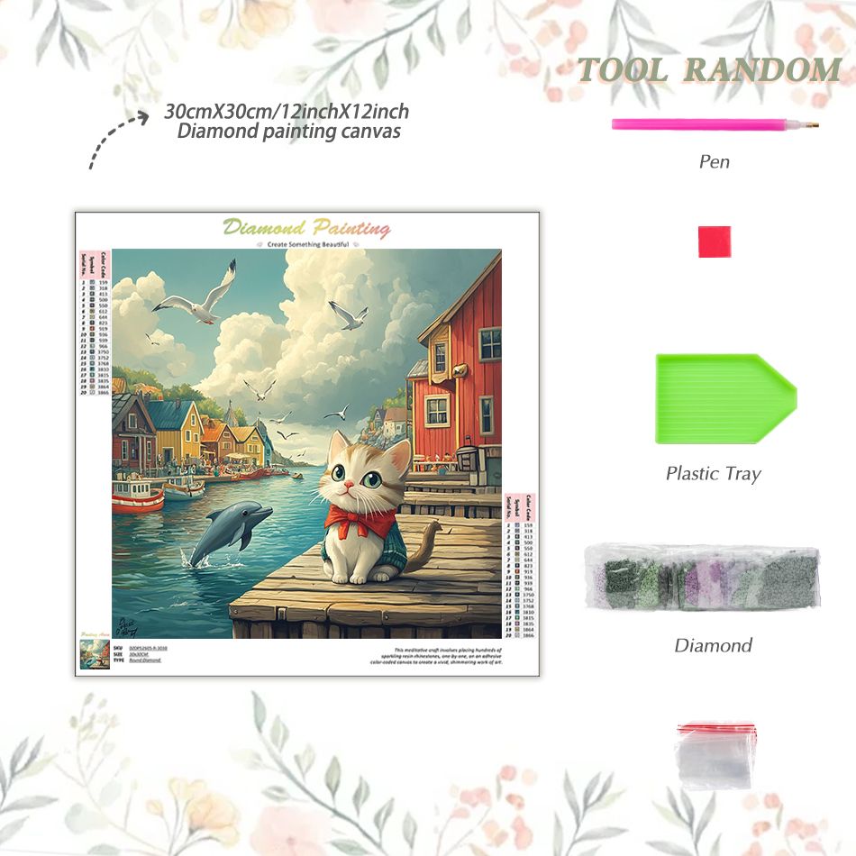 CHENISTORY Cat Diamond Paintin - Resin Craft Ideas ulasan dan harga